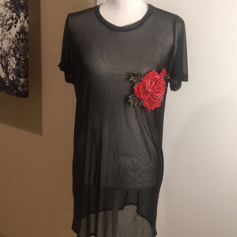 Black Mesh dress